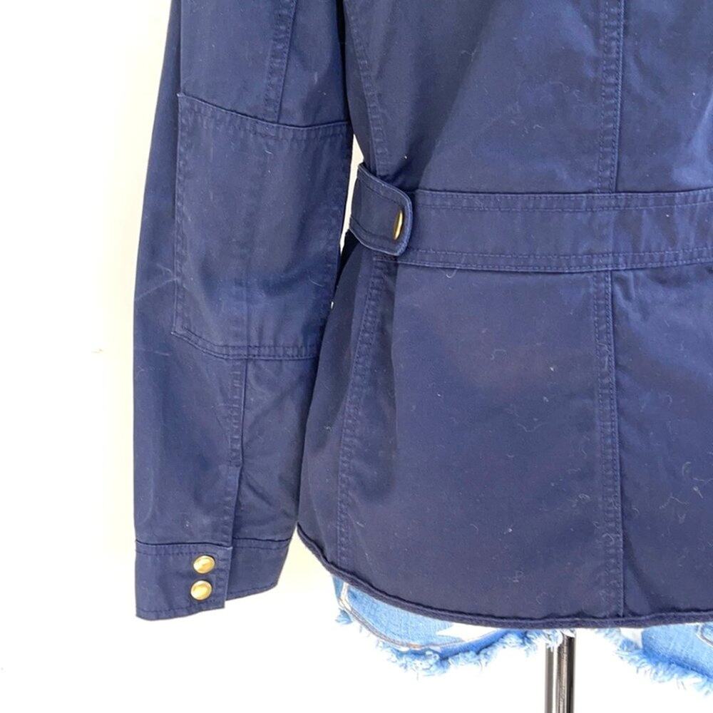 J. CREW DOWNTOWN FIELD navy blue jacket size Small - Picture 7 of 14